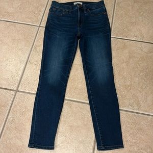 Madewell straight leg jeans